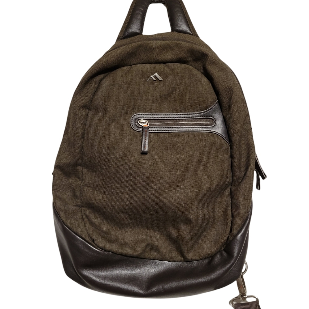 Brenthaven Collins Limited Edition Forest Green Sling Single Strap Laptop Bag